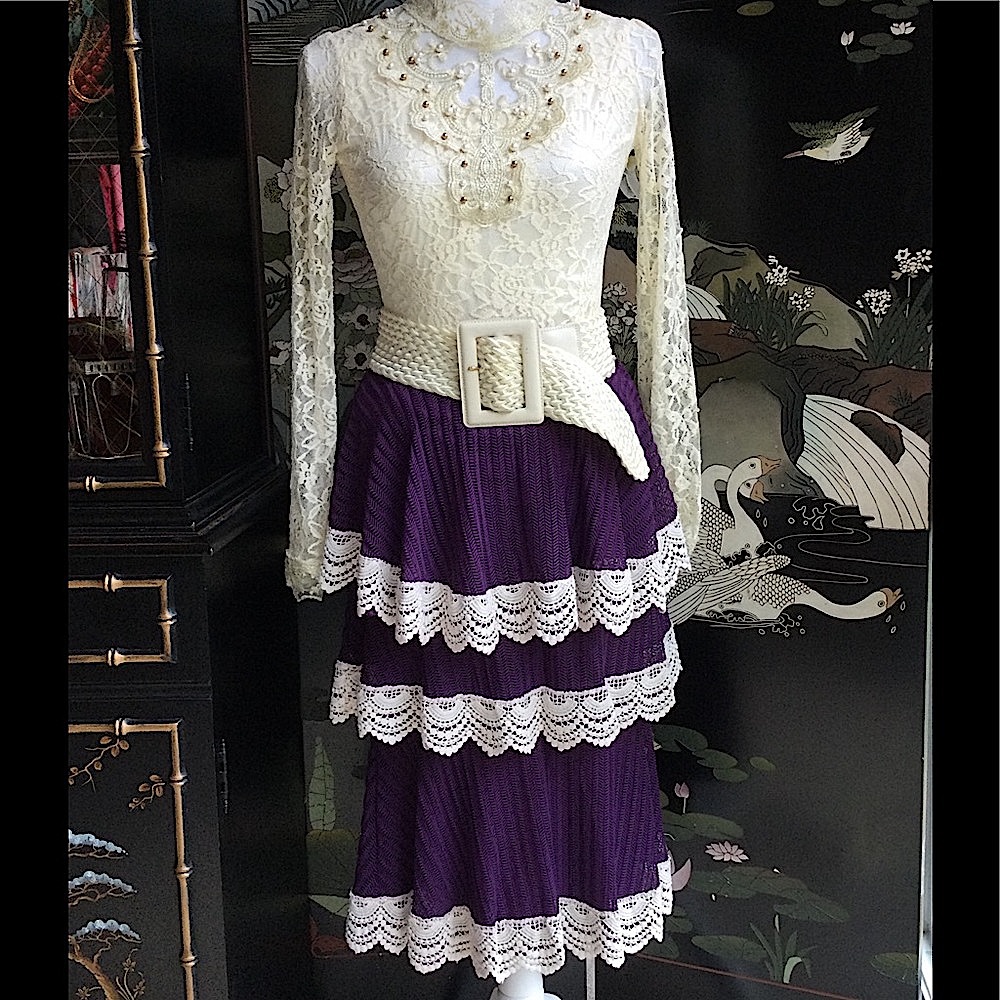 Bohemian Triple Layer Skirt.  B2